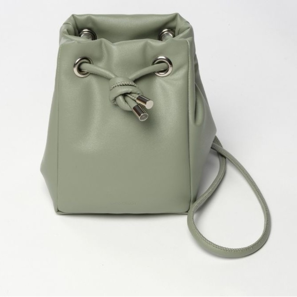 Samo Ondoh | 'Egg' Vegan Leather Bag green mint Crossbody Clutch
Shoulder